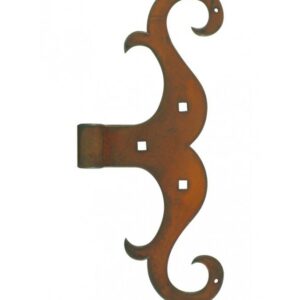 Charnière penture T "à moustaches"