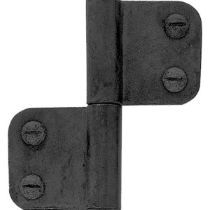 Hinge to be screwed on the side