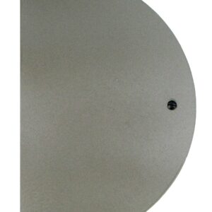 Half moon push plate