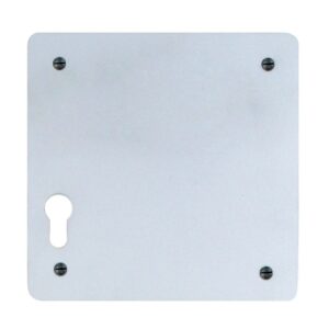 Square push plate