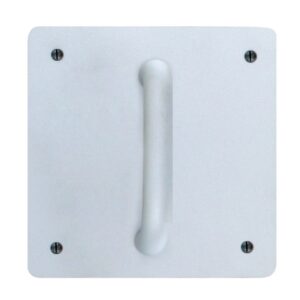 Square pull plate