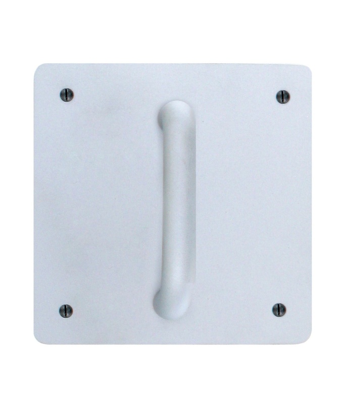 Square pull plate