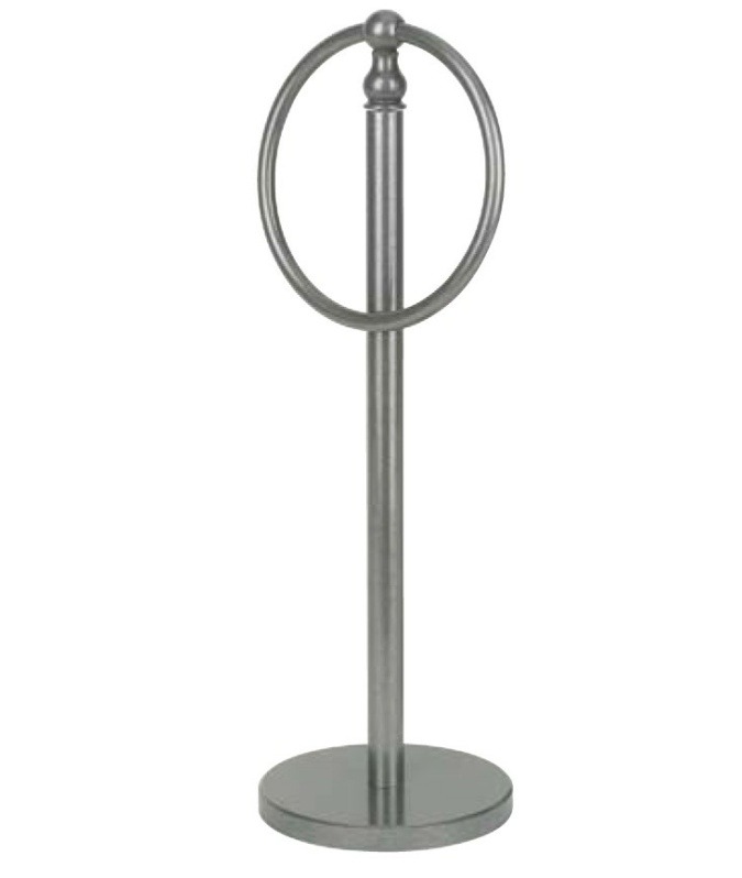 Towel rack on stand